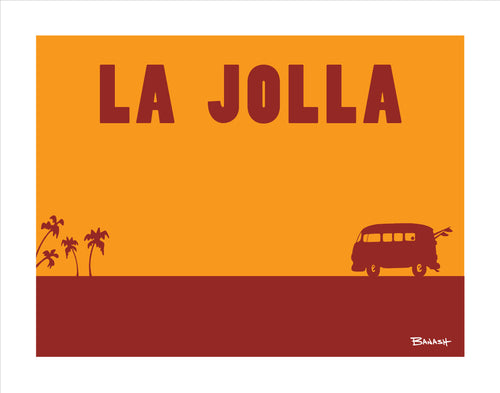 LA JOLLA ~ SURF BUS ~ CATCH A SURF ~ 3:4