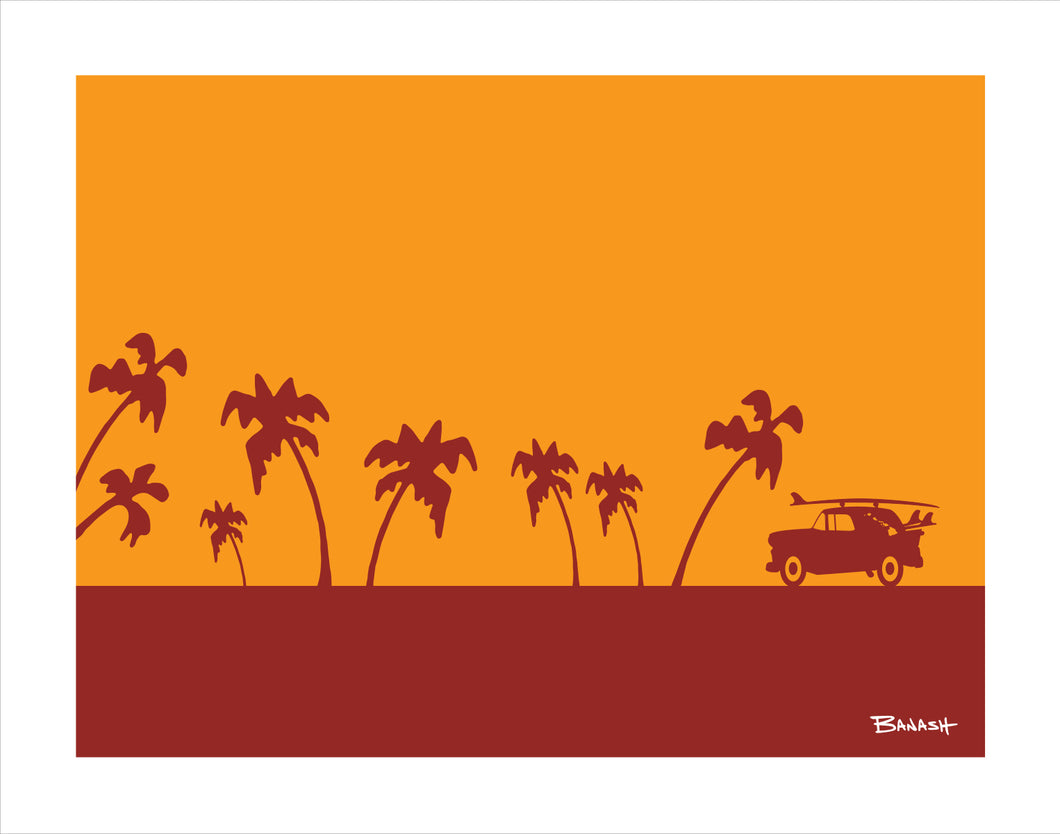 HAWAI'I ~ PALMS ~ SURF NOMAD ~ CATCH A SURF ~ 3:4