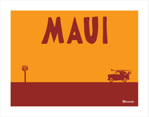MAUI ~ SURF NOMAD ~ HWY 31 ~ CATCH A SURF ~ 3:4
