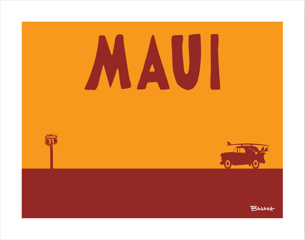 MAUI ~ SURF NOMAD ~ HWY 31 ~ CATCH A SURF ~ 3:4
