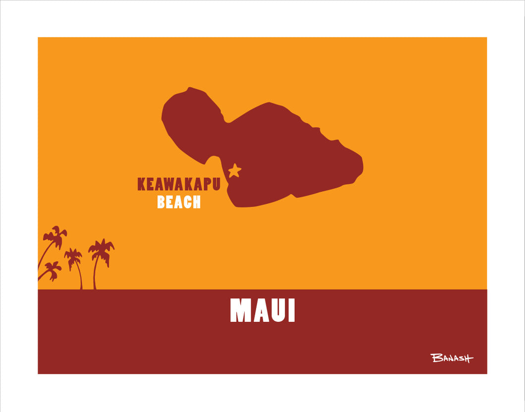KEAWAKAPU BEACH ~ MAUI ISLAND ~ CATCH A SURF ~ 3:4