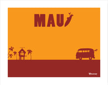 Load image into Gallery viewer, MAUI ~ SURF BUS ~ SURF HUT ~ STONE GREMMY ~ CATCH A SURF ~ 3:4