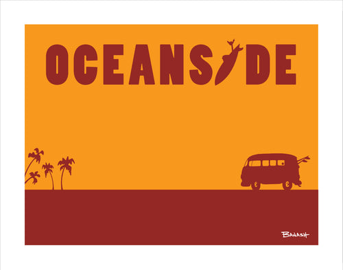 OCEANSIDE ~ SURF BUS ~ PALMS ~ CATCH A SURF ~ 3:4