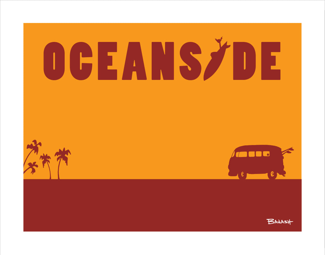 OCEANSIDE ~ SURF BUS ~ PALMS ~ CATCH A SURF ~ 3:4