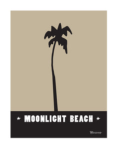 MOONLIGHT BEACH ~ ENCINITAS ~ PALM ~ BLACK N TAN ~ CATCH A SURF ~ 3:4