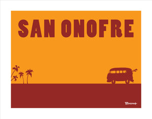 SAN ONOFRE ~ SURF BUS ~ CATCH A SURF ~ 3:4