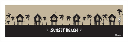 SUNSET BEACH ~ SURF HUTS ~ 1:3