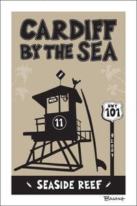 CARDIFF BY THE SEA ~ SEASIDE REEF ~ TOWER 11 ~ HWY 101 ~ 2:3