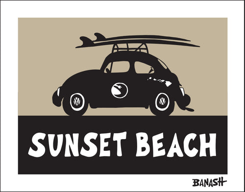 SUNSET BEACH ~ PUPUKEA TOWN ~ SURF BUG ~ 3:4