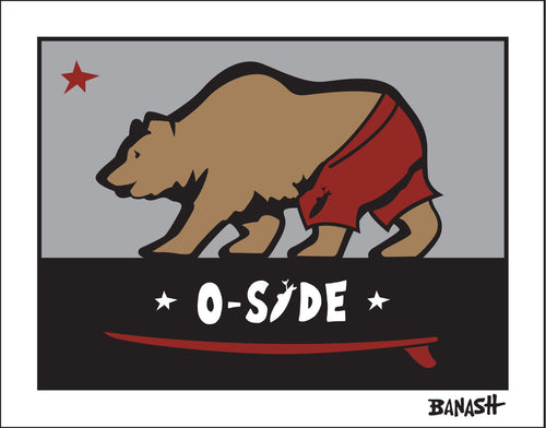O-SIDE ~ OCEANSIDE ~ SURF BEAR ~ 3:4