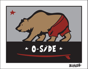 O-SIDE ~ OCEANSIDE ~ SURF BEAR ~ 3:4