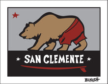 Load image into Gallery viewer, SAN CLEMENTE ~ SURF BEAR ~ 3:4