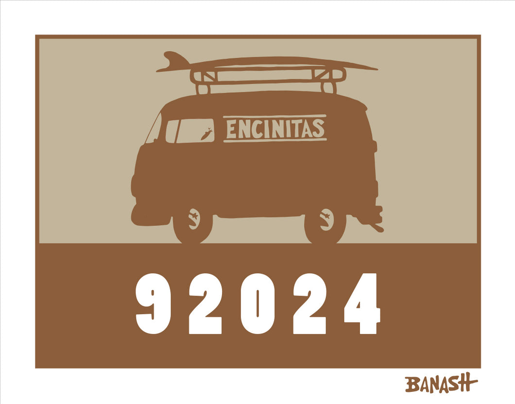 ENCINITAS ~ 92024 ~ CATCH SAND ~ SURF BUS ~ 3:4