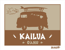 Load image into Gallery viewer, KAILUA ~ SURF BUS ~ CATCH SAND ~ 3:4