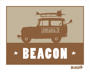 BEACON ~ LEUCADIA ~ SURF LAND CRUISER II ~ CATCH SAND ~ 3:4
