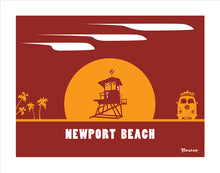 Load image into Gallery viewer, NEWPORT BEACH ~ TOWER 1 ~ CATCH SUNDOWN ~ 3:4
