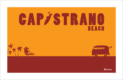 CAPISTRANO BEACH ~ CATCH A SURF ~ 12x18