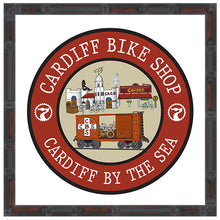 Load image into Gallery viewer, CARDIFF BIKE SHOP ~ 7TH ANNIVERSARY ~ RAILROAD DEPOT ~ ROUND