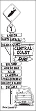 Load image into Gallery viewer, CENTRAL COAST ~ CALIFORNIA ~ SURF TOWNS ~ 1:3