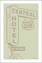 Load image into Gallery viewer, DURANGO ~ CENTRAL HOTEL ~ SIGN POST ~ DRIFTWOOD ~ 2:3
