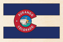 Load image into Gallery viewer, DURANGO ~ COLORADO FLAG ~ TAILGATE KAYAK GREM ~ 2:3
