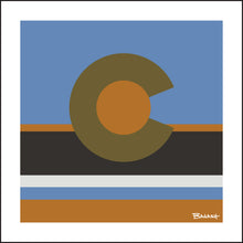 Load image into Gallery viewer, COLORADO LOGO ~ DESERT LINES ~ 1:1
