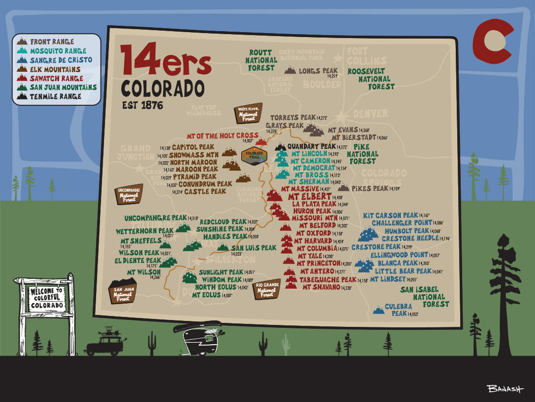 COLORADO ~ 14ERS ~ DURANGO ~ 3:4