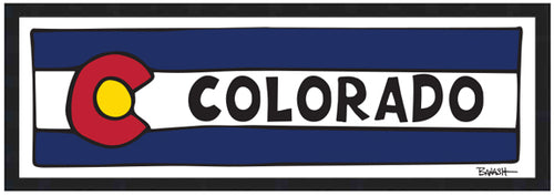 COLORADO ~ LOOSE FLAG ~ 1:3