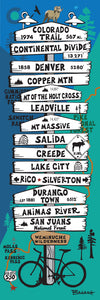 COLORADO TRAIL ~ SIGN POST ~ 1:3