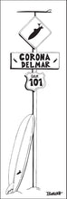 Load image into Gallery viewer, CORONA DEL MAR ~ SURF XING ~ LONGBOARD ~ 1:3