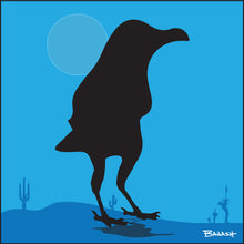 Load image into Gallery viewer, ARIZONA ~ DESERT CROW ~ MOONLIGHT