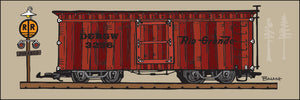 DENVER & RIO GRANDE WESTERN ~ BOXCAR 3256 ~ D&SNG RR ~ 1:3