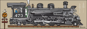 LOCOMOTIVE 473 ~ D&SNG RR ~ 1:3