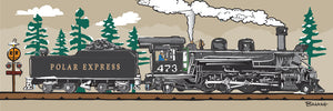 LOCOMOTIVE 473 & TENDER ~ POLAR EXPRESS ~ D&SNG RR ~ 1:3