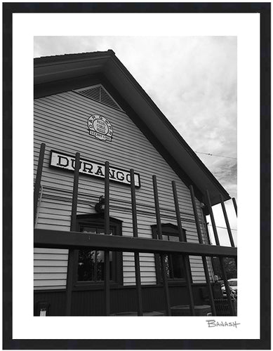 DURANGO TRAIN YARD DEPOT ~ D&SNG RR ~ 3:4