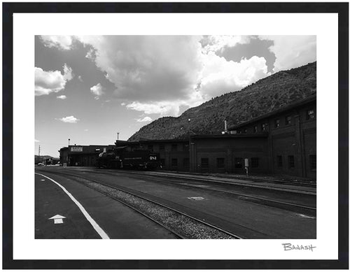 LOCOMOTIVE 481 ~ MUSEUM ~ D&SNG RR ~ TRAIN YARD ~ 3:4