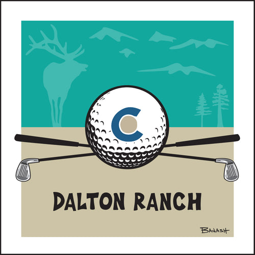 DALTON RANCH GOLF CLUB ~ 12x12