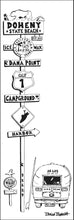 Load image into Gallery viewer, DOHENY STATE BEACH ~ TOWN ~ SURF XING ~ AIRSTREAM ~ 1:3