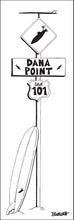 Load image into Gallery viewer, DANA POINT ~ SURF XING ~ LONGBOARD ~ 1:3