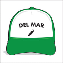 Load image into Gallery viewer, DEL MAR ~ BOARD LOGO ~ GRAPHIC HAT