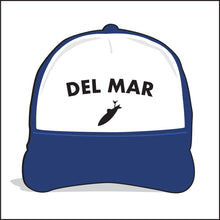 Load image into Gallery viewer, DEL MAR ~ BOARD LOGO ~ GRAPHIC HAT