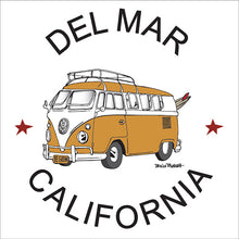 Load image into Gallery viewer, DEL MAR ~ CALIF. STYLE BUS