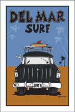 Load image into Gallery viewer, DEL MAR ~ SURF ~ SURF NOMAD TAIL ~ SAND LINES ~ 2:3