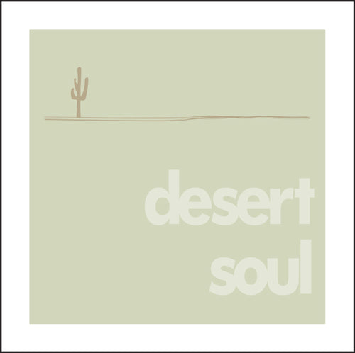 DESERT SOUL ~ SAGUARO ~ 12x12