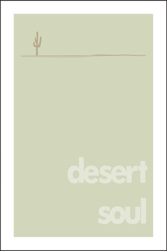 DESERT SOUL ~ SAGUARO ~ 12x18