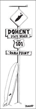 Load image into Gallery viewer, DOHENY STATE BEACH ~ SURF XING ~ LONGBOARD ~ 1:3
