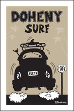 Load image into Gallery viewer, DOHENY BEACH ~ SURF BUG TAIL ~ AIR ~ BLACK N TAN ~ 2:3