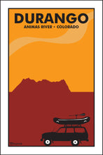 Load image into Gallery viewer, DURANGO ~ ANIMAS RIVER ~ COLORADO ~ RAFT LAND CRUISER ~ GREM PADDLE ~ 2:3