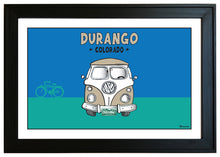 Load image into Gallery viewer, DURANGO ~ COLORADO ~ BUS GRILL ~ AUTOCYCLE ~ SEAFOAM ~ 2:3