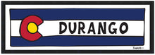 Load image into Gallery viewer, DURANGO ~ COLORADO FLAG ~ LOOSE